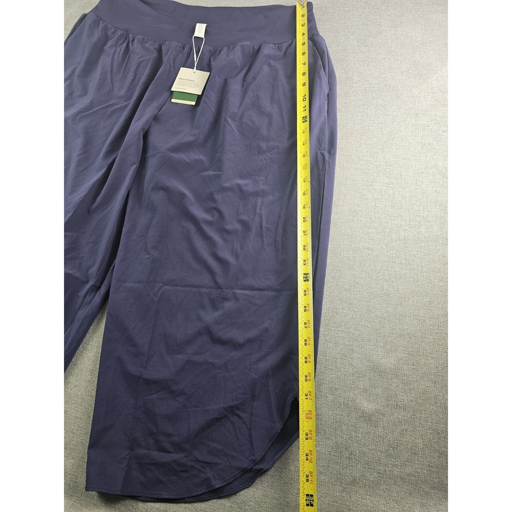 Halara Breezful Pant Wide Leg Women 2X Blue High Waisted Stretch Lightweight New - Picture 13 of 14